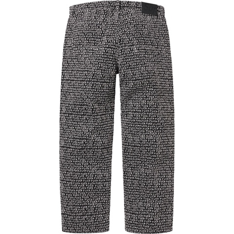 Fuck Stitch Loose Fit Jean - spring/summer 2025 - Supreme