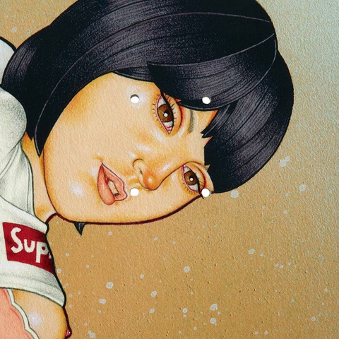 Supreme Girls Skateboard - Blue - 8.5" x 32.25"