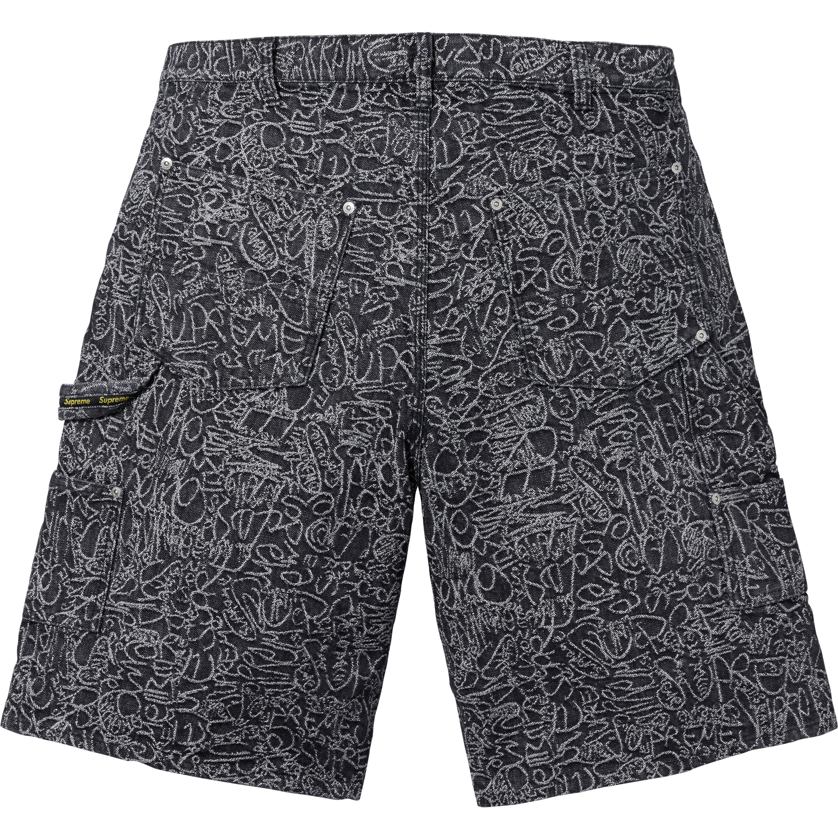 急ぎSupreme Handwriting Double Knee Denim Supreme Handwriting Double Knee Denim Short (SS25) - $168