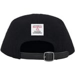 Supreme Harris Tweed Camp Cap (SS25) - Black