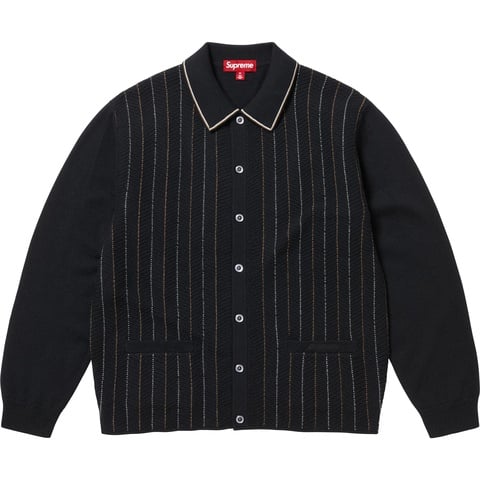【supreme】Herringbone Cardigan Herringbone Cardigan - spring/summer 2025 - Supreme