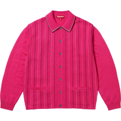 Herringbone Cardigan - spring/summer 2025 - Supreme