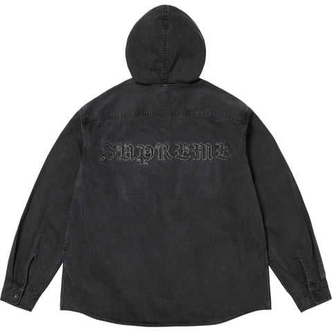 Hooded Denim Shirt - spring/summer 2025 - Supreme