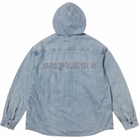 Hooded Denim Shirt - spring/summer 2025 - Supreme
