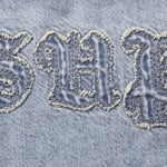 Supreme Hooded Denim Shirt (SS25) - Washed Indigo