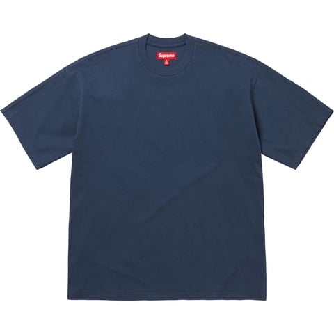 Supreme Intarsia S/S Top - Navy