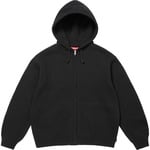 Supreme Last Supper Embroidered Zip Up Hooded Sweater (SS25) - Black