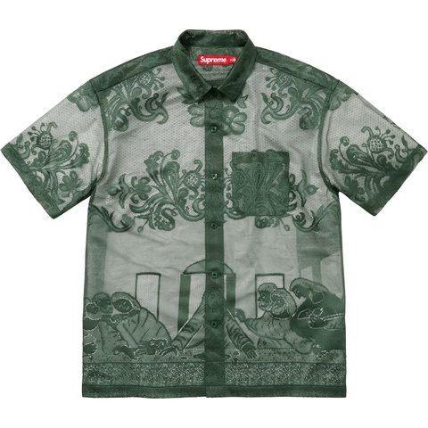 Last Supper Lace S/S Shirt - spring/summer 2025 - Supreme