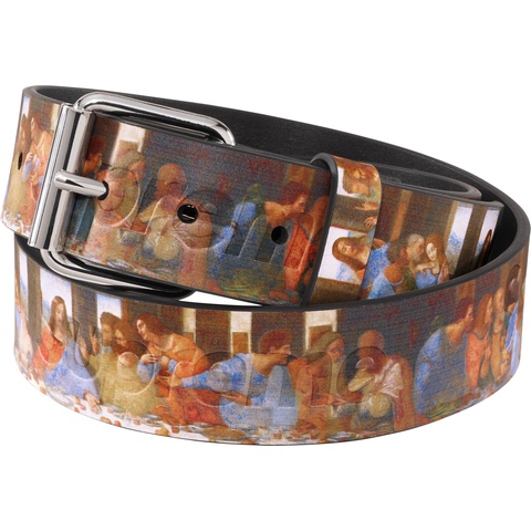 Last Supper Leather Belt - spring/summer 2025 - Supreme