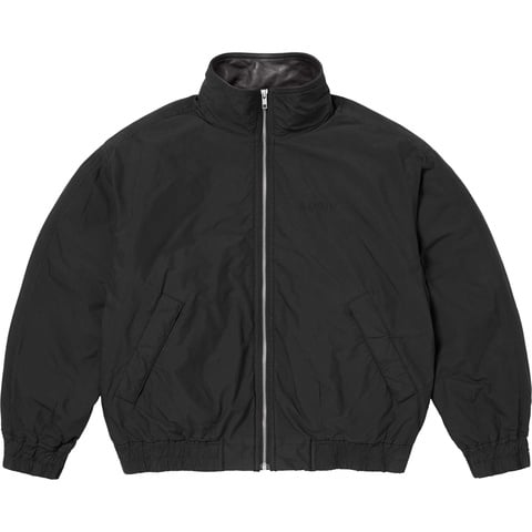 Leather Collar Utility Jacket - spring/summer 2025 - Supreme