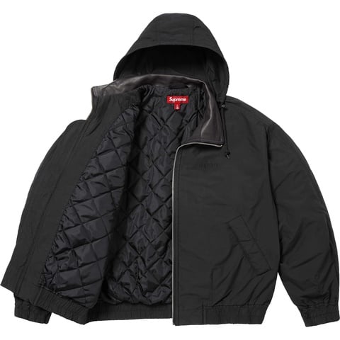 Leather Collar Utility Jacket - spring/summer 2025 - Supreme