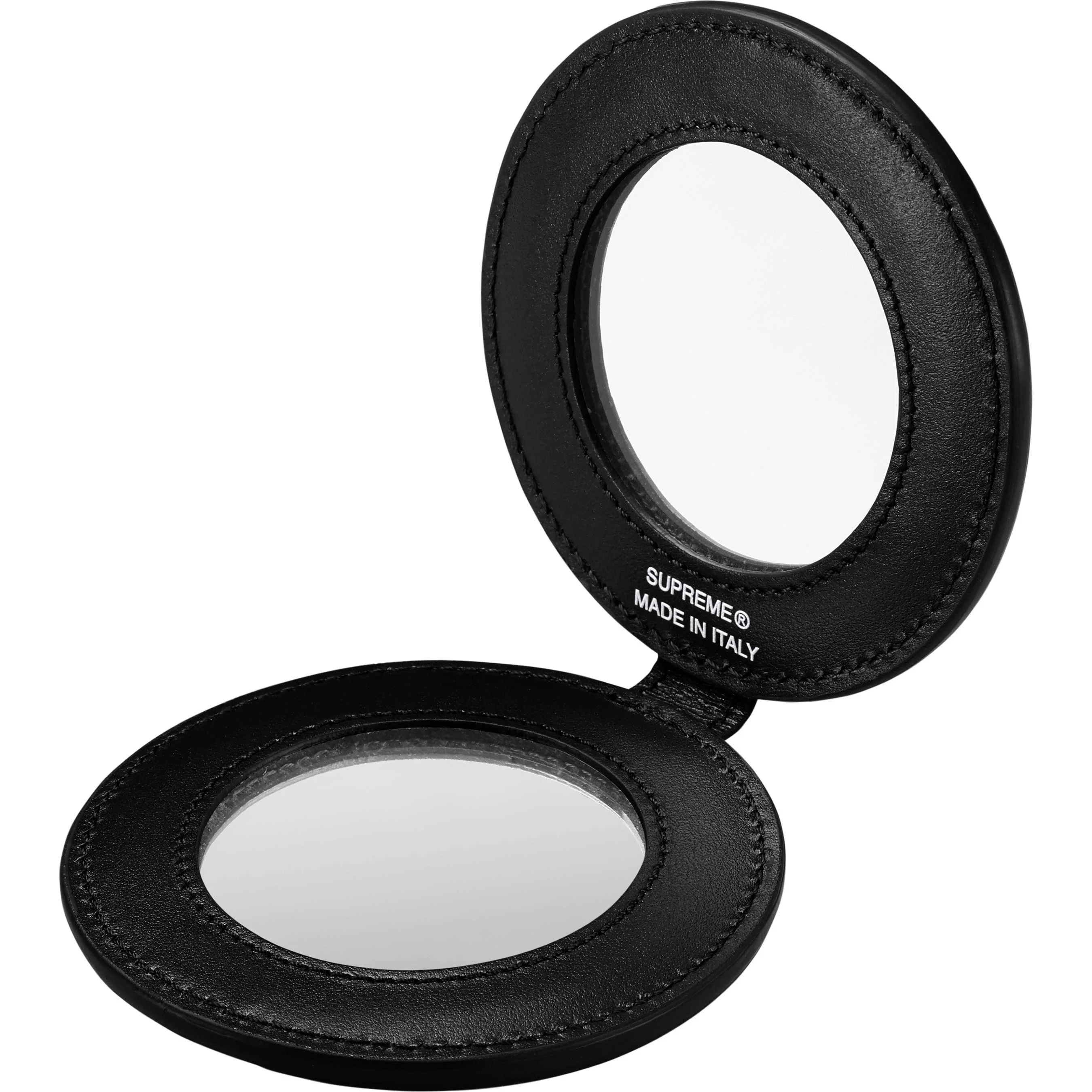 Supreme Leather Pocket Mirror ブラック Supreme Leather Pocket Mirror (SS25) - $110