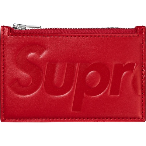 Leather Zip Card Holder - spring/summer 2025 - Supreme