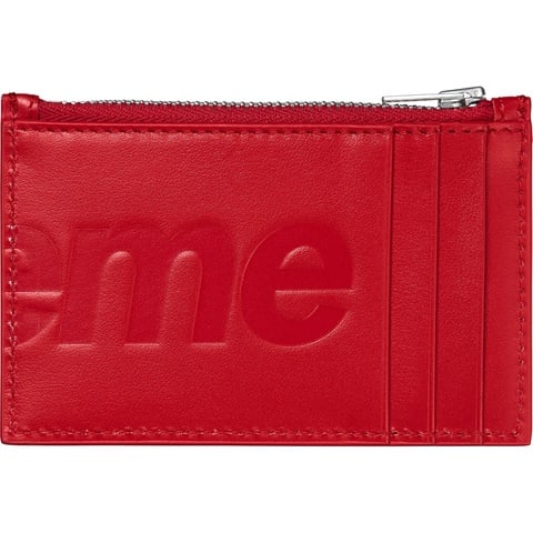Leather Zip Card Holder - spring/summer 2025 - Supreme
