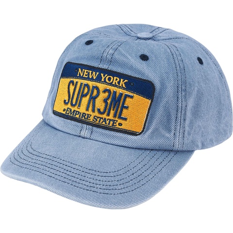 License Plate 6-Panel - spring/summer 2025 - Supreme