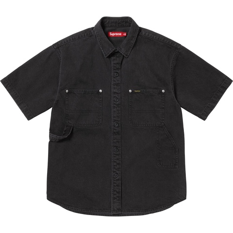Loose Fit S/S Denim Painter Shirt - Supreme