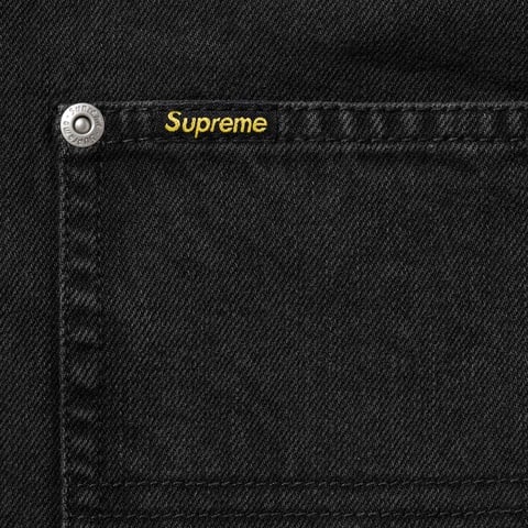 Loose Fit S/S Denim Painter Shirt - Supreme
