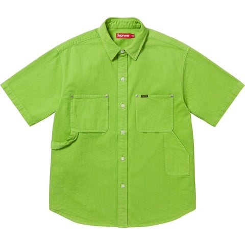 Loose Fit S/S Denim Painter Shirt - Supreme