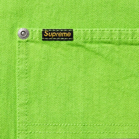 Loose Fit S/S Denim Painter Shirt - Supreme