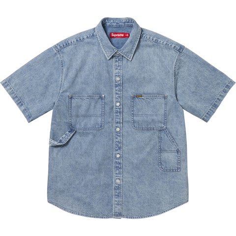 トップス Supreme Loose Fit s/s DenimPainter Shirt Loose Fit S/S Denim Painter Shirt - Supreme