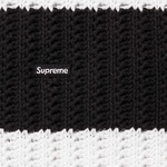 Supreme Loose Gauge Stripe Small Box Sweater (SS25) - Black