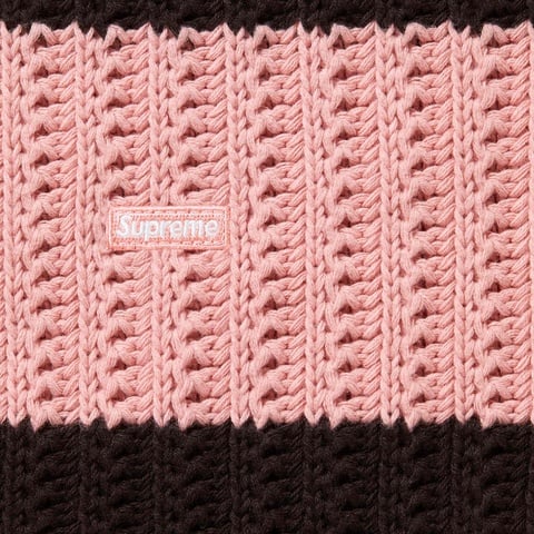 Loose Gauge Stripe Small Box Sweater - Supreme