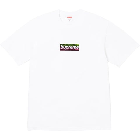 Supreme Los Angeles Fire Relief Box Logo Tee - White