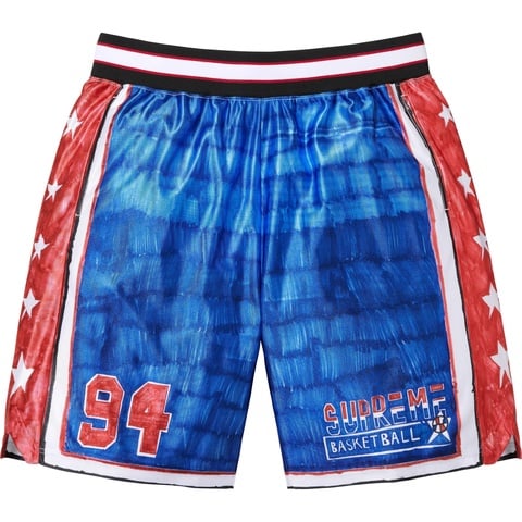 ウェア Marker Basketball Short Multicolor Marker Basketball Short - spring/summer 2025 - Supreme