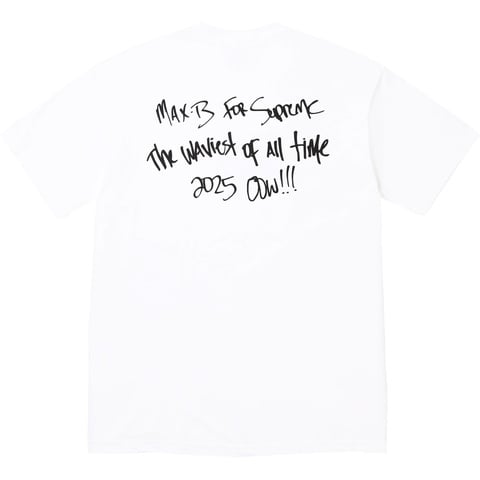 Supreme Max B Tee - White