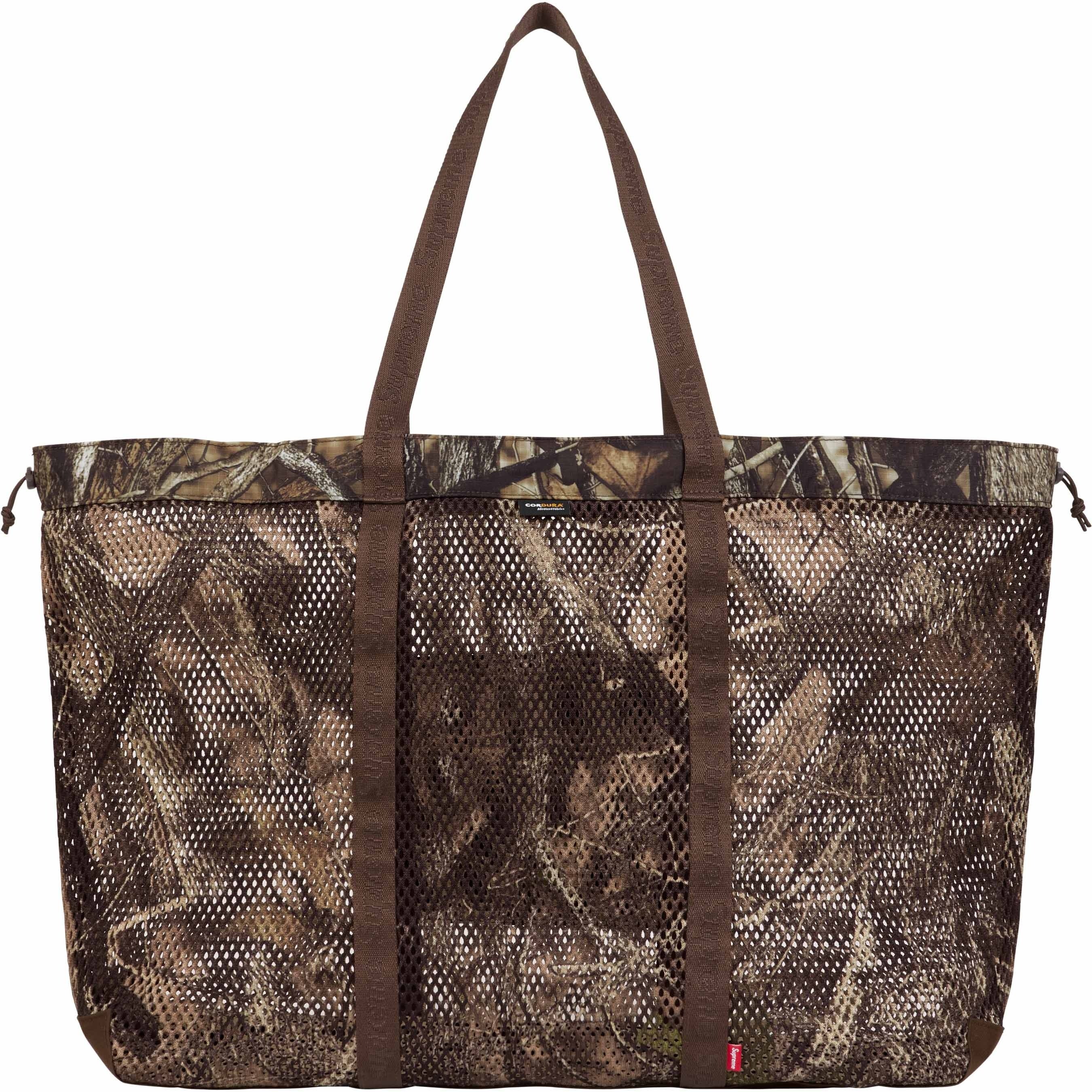 Supreme Mesh Tote Bag (SS25) - TrueTimber® Kanati Camo - $118