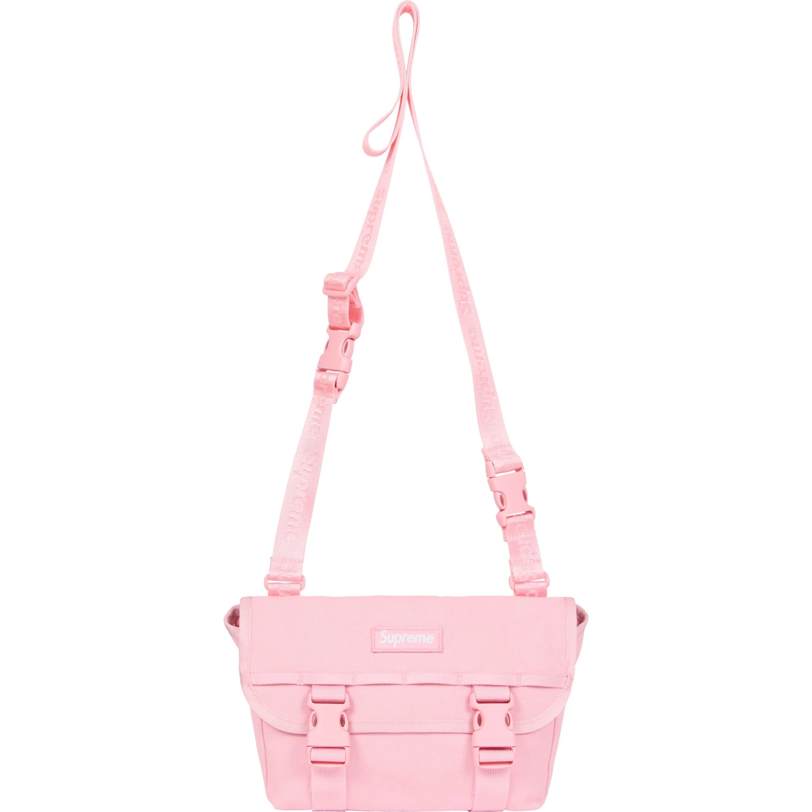 Supreme Mini Messenger Bag (SS25) - Light Pink - $68