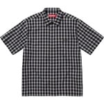 Supreme Mini Plaid S S Shirt (SS25) - Black