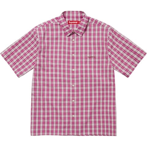 Mini Plaid S/S Shirt - spring/summer 2025 - SupremeCommunity