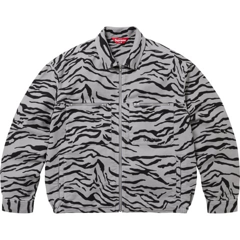 Supreme Moleskin Work Jacket - Zebra