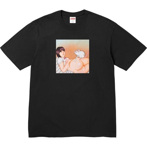 Supreme Mouse Tee - Black