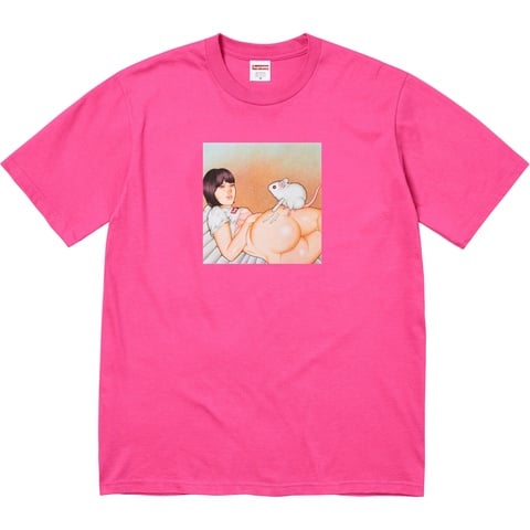 Supreme Mouse Tee - Fuchsia