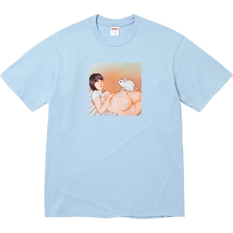 Supreme Mouse Tee - Powder Blue