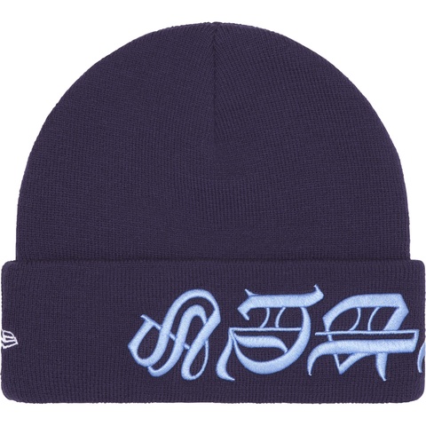New Era® Blackletter Beanie - spring/summer 2025 - Supreme