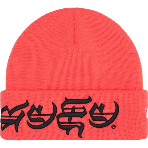 New Era® Blackletter Beanie - spring/summer 2025 - Supreme