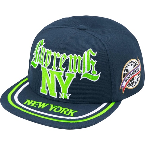 Supreme Connect 6-Panel ネイビー 18aw Supreme - Connect 6-Panel - UG.SHAFT