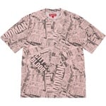 Supreme Newspaper S S Top (SS25) - Pink