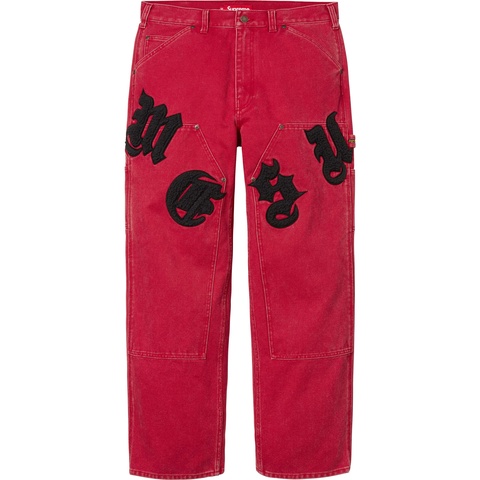 Old English Canvas Double Knee Painter Pant - Supreme