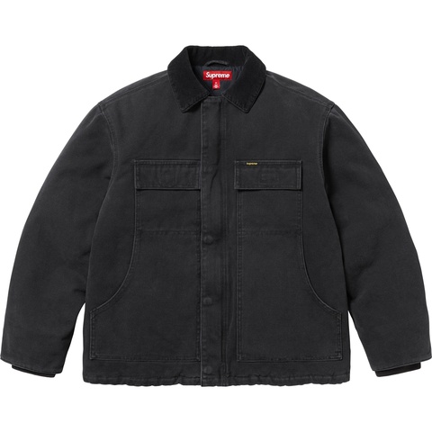 Old English Canvas Work Jacket - Supreme
