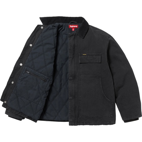Old English Canvas Work Jacket - Supreme