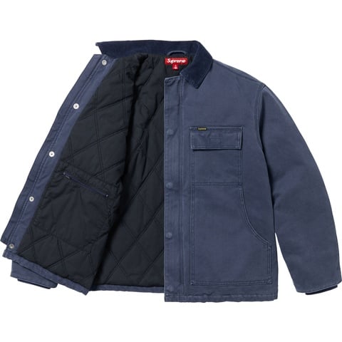 Old English Canvas Work Jacket - Supreme Old English Canvas Work Jacket - Supreme