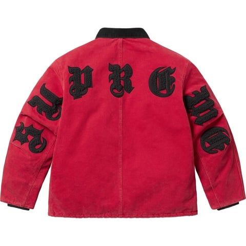 ジャケット・アウター 490mk- Sup Old English Canvas Jacket Old English Canvas Work Jacket - Supreme