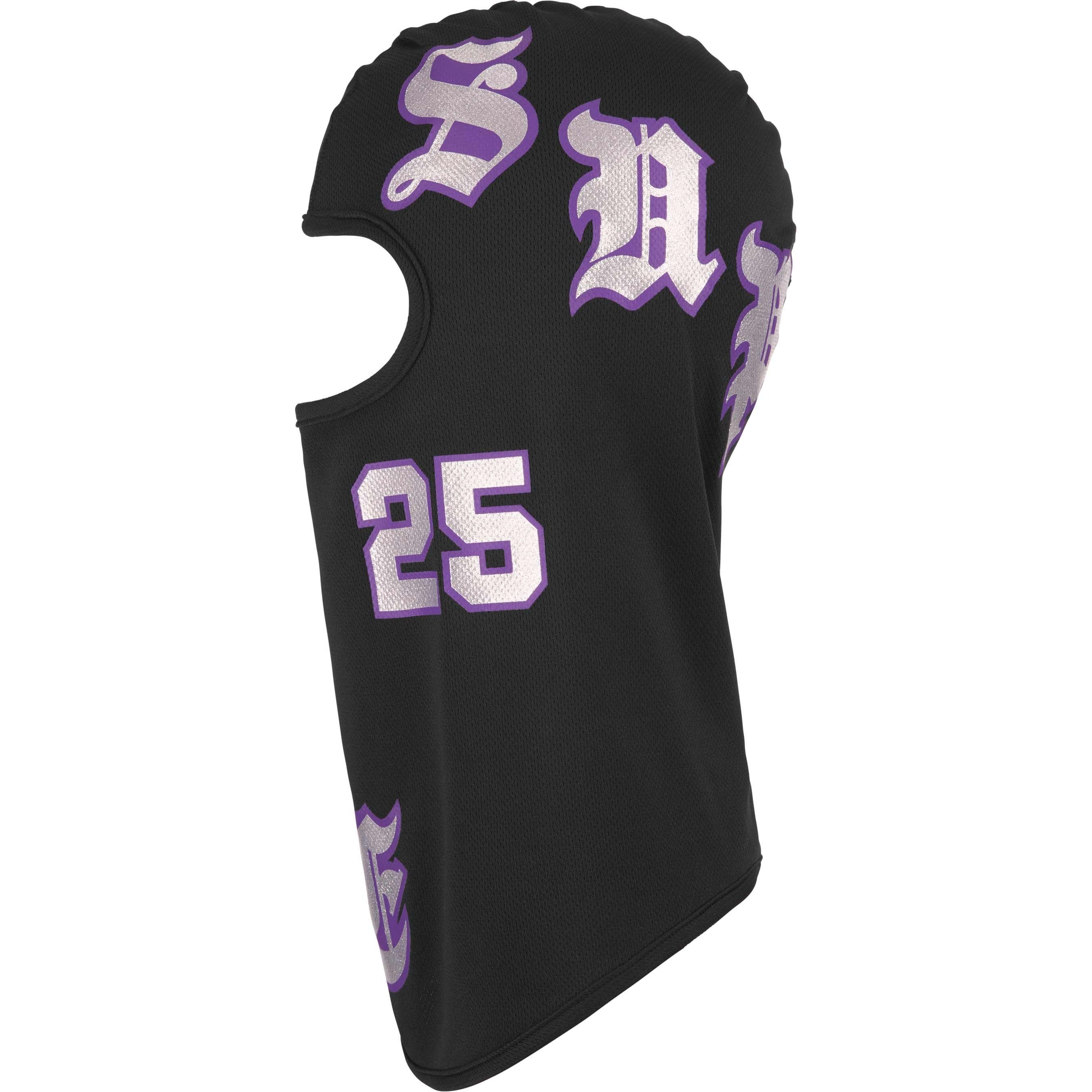 Supreme Old English Lightweight Balaclava (SS25) - Black - $28