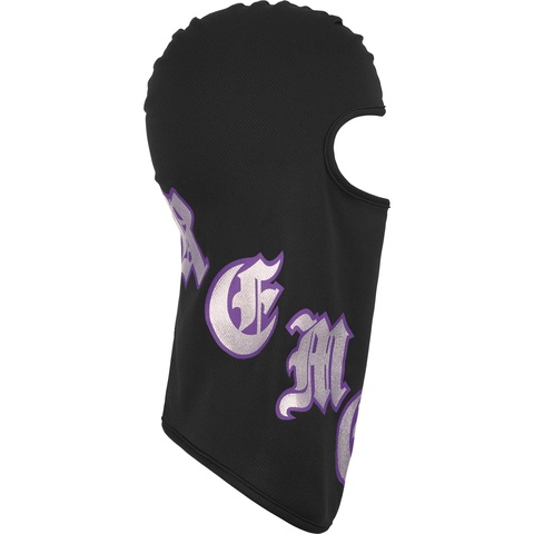 Supreme Old English Lightweight Balaclava - Black