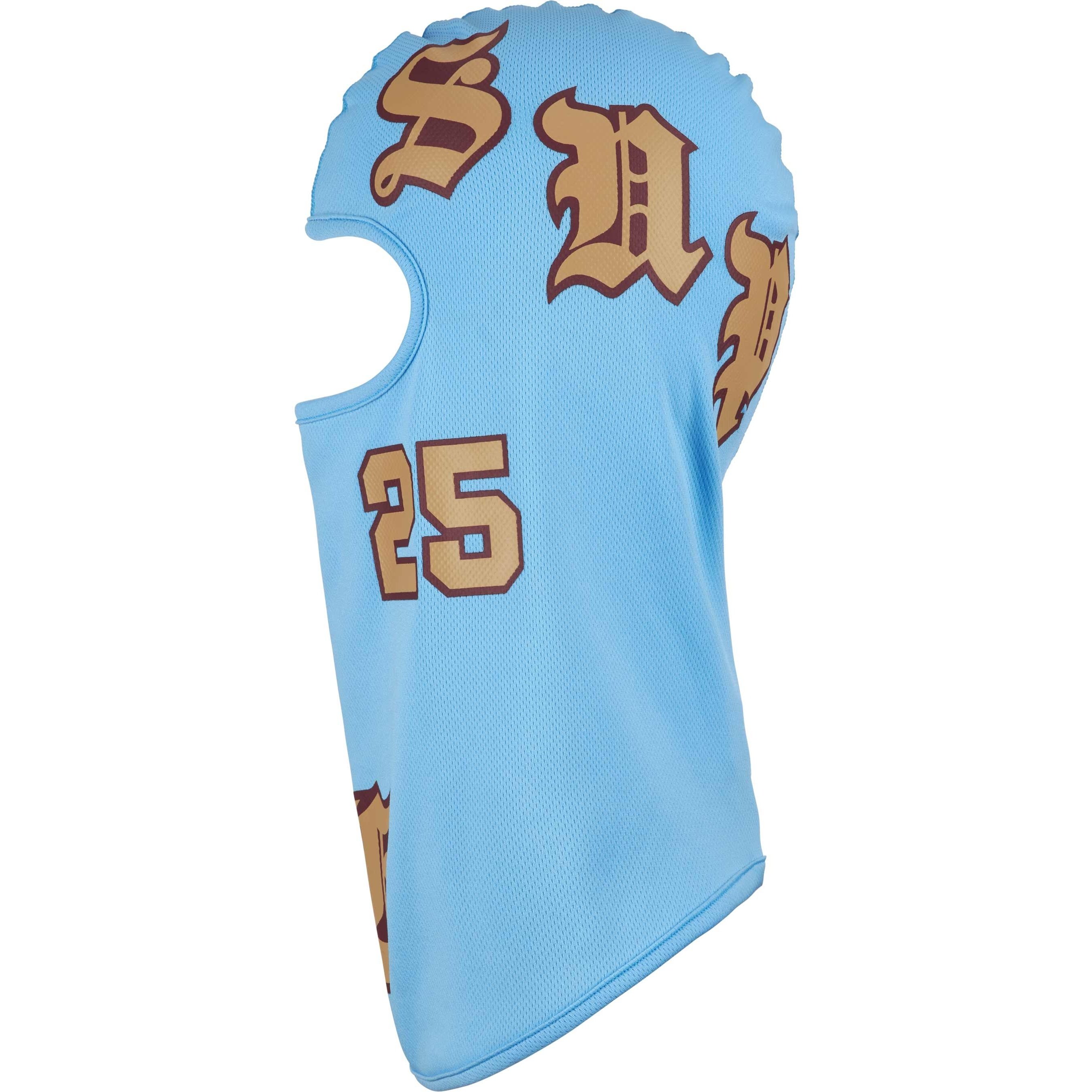 Supreme Old English Lightweight Balaclava (SS25) - Light Blue - $28