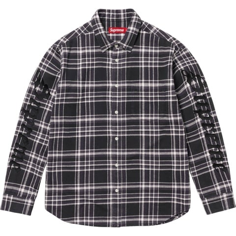 Old English Plaid Flannel Shirt - Supreme